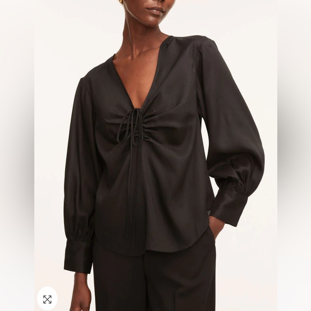 Rebecca Taylor Drawstring Blouse